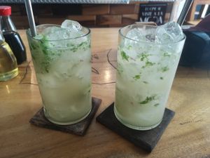 Mojito at Fonda Al Pirata in Havana