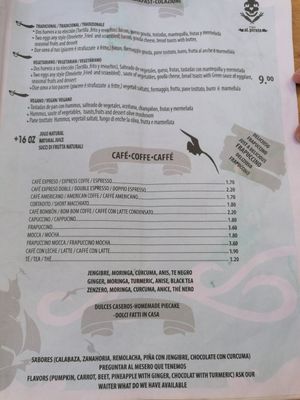 Vegan breakfast option (January 2025) #Veganuary at Fonda Al Pirata in Havana