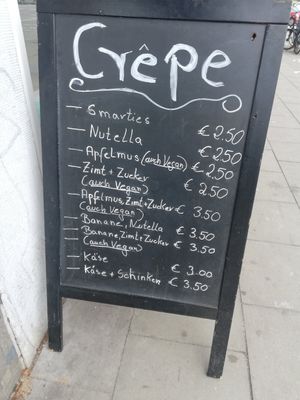 Crêpes at Eismanufaktur - Hamburg Eis in Hamburg