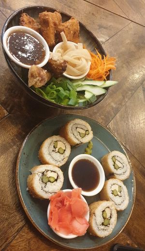 Vegan options at Gaijin in Bendigo