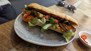 Banh mi at Gaijin in Bendigo