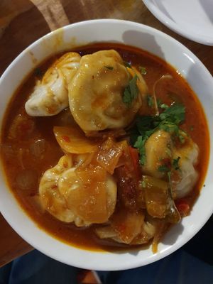 Chilli Momo #Veganuary at House of MoMo in North London