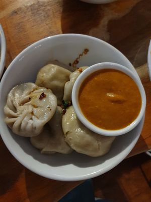 Steamed Momo #Veganuary at House of MoMo in North London