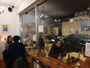 Window seating #Veganuary at House of MoMo in North London