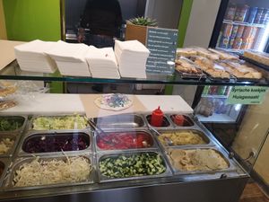 Inside at Falafel Top in Leuven