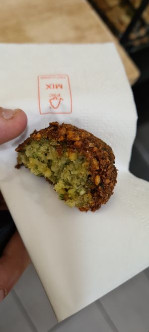 . at Falafel Top in Leuven