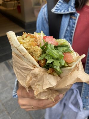   at Falafel Top in Leuven