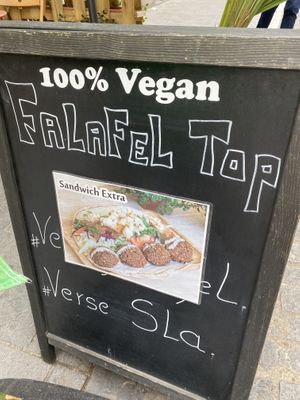   at Falafel Top in Leuven