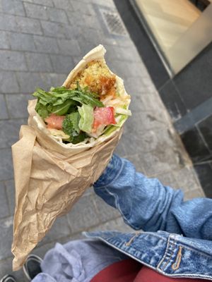   at Falafel Top in Leuven