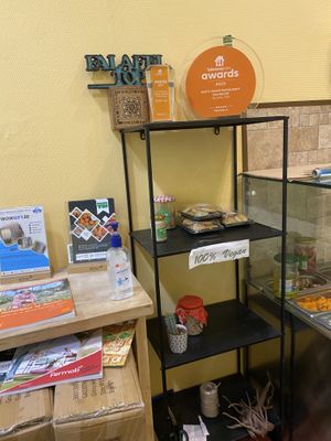   at Falafel Top in Leuven