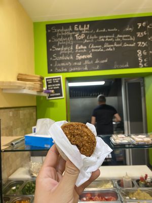   at Falafel Top in Leuven