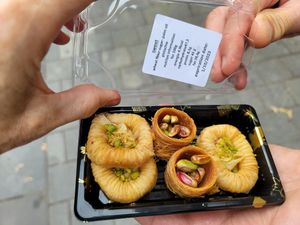 Vegan cookies too at Falafel Top in Leuven