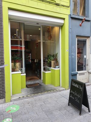 entrance at Falafel Top in Leuven