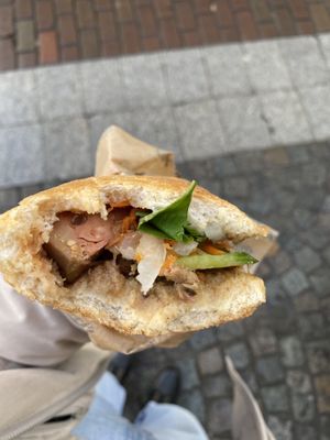 Jackfruit banh mi at Banh Mi in Antwerpen