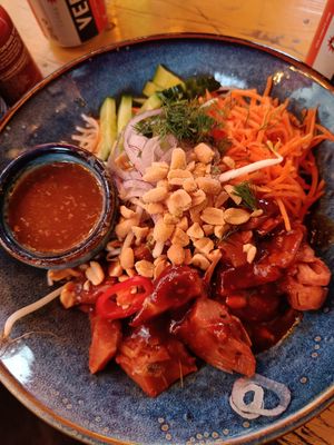 Jackfruit bowl at Banh Mi in Antwerpen