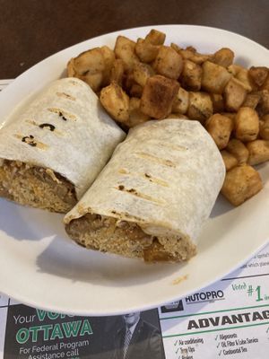 Rustic wrap  at Queens Coach in Niagara Falls