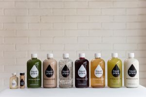 Some of our detox plans ! at Liquid Prana in Playa Del Carmen