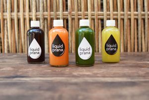 Rainbow of nutrition ! at Liquid Prana in Playa Del Carmen