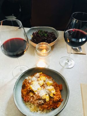 Namibian and french dishes at Skrymslet Under Trappan in Norrkoping