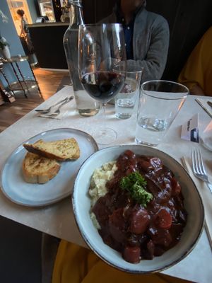 Delicious food at Skrymslet Under Trappan in Norrkoping