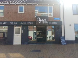 From outside at Hé Jij in Katwijk Aan Zee