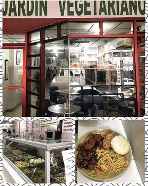   at El Jardin Vegetariano in Panama City