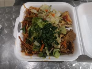 Our picks from the buffet at El Jardin Vegetariano in Panama City