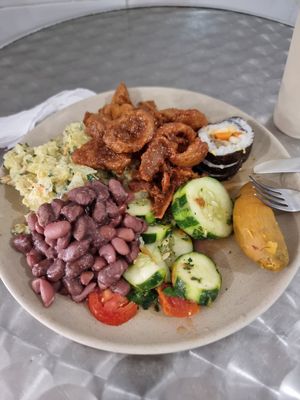 My options 😌  at El Jardin Vegetariano in Panama City