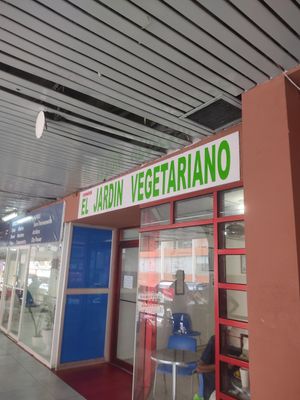 Exterior at El Jardin Vegetariano in Panama City
