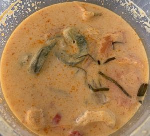 Pineapple curry  at Happy Thai in Bloomington