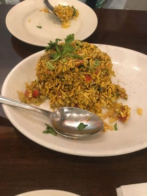 Bhel puri at Navaratna in Stamford