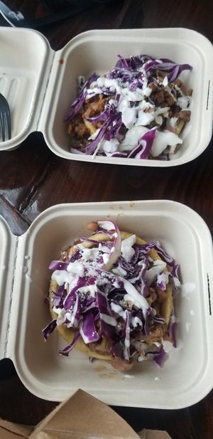 Sopas Duo: one Carnitas, one Carne Asada at Chicana Vegana in Fullerton