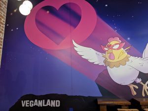 Nice mural at Chicana Vegana in Fullerton