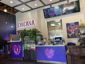 Counter at Chicana Vegana in Fullerton