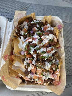 Nachos   at Chicana Vegana in Fullerton