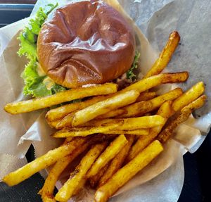 Best vegetarian burger!!  at Chicana Vegana in Fullerton
