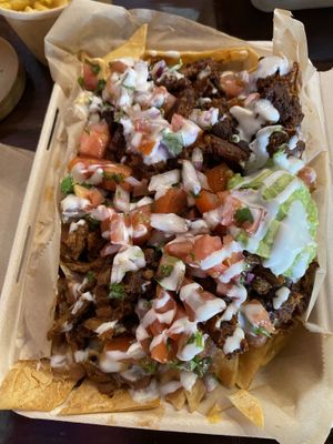 The best nachos ever~  at Chicana Vegana in Fullerton