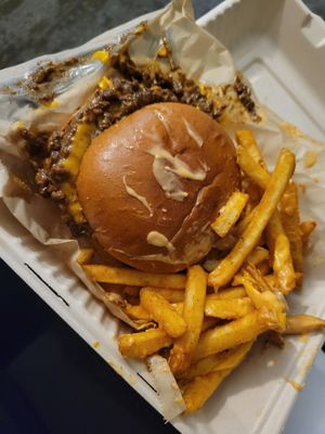 I dropped it but it did not negatively effect this perfect creation in any way at Chicana Vegana in Fullerton