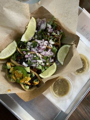 Tacos   at Chicana Vegana in Fullerton