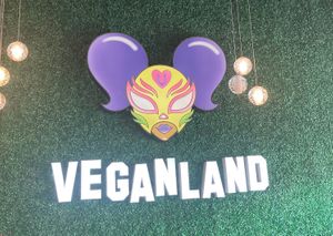 Small but neat dining room   at Chicana Vegana in Fullerton