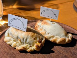 Guest made empanadas at The Argentine Experience in Buenos Aires