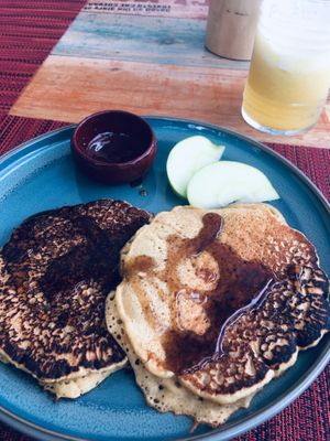 Pancakes at Casa Volkova in La Fortuna