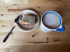   at Mystic Coffee in Hollywood