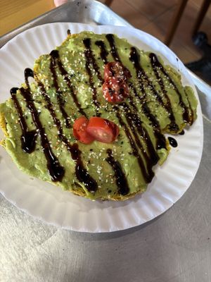 Avocado toastt  at Mystic Coffee in Hollywood