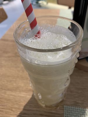 Pear juice at Green Friday in Shanghai