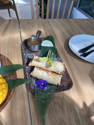 Pumpkin mooncake  at Green Friday in Shanghai