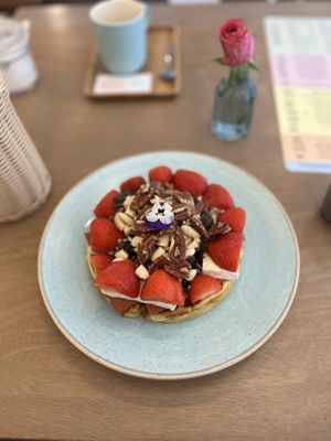   at Heart-Garden Waffles & Coffee in Amsterdam