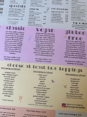  #Veganuary at Heart-Garden Waffles & Coffee in Amsterdam