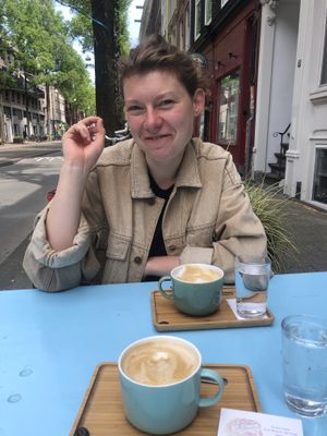   at Heart-Garden Waffles & Coffee in Amsterdam