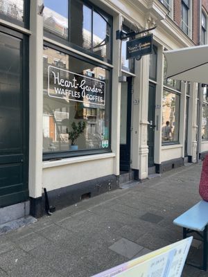   at Heart-Garden Waffles & Coffee in Amsterdam